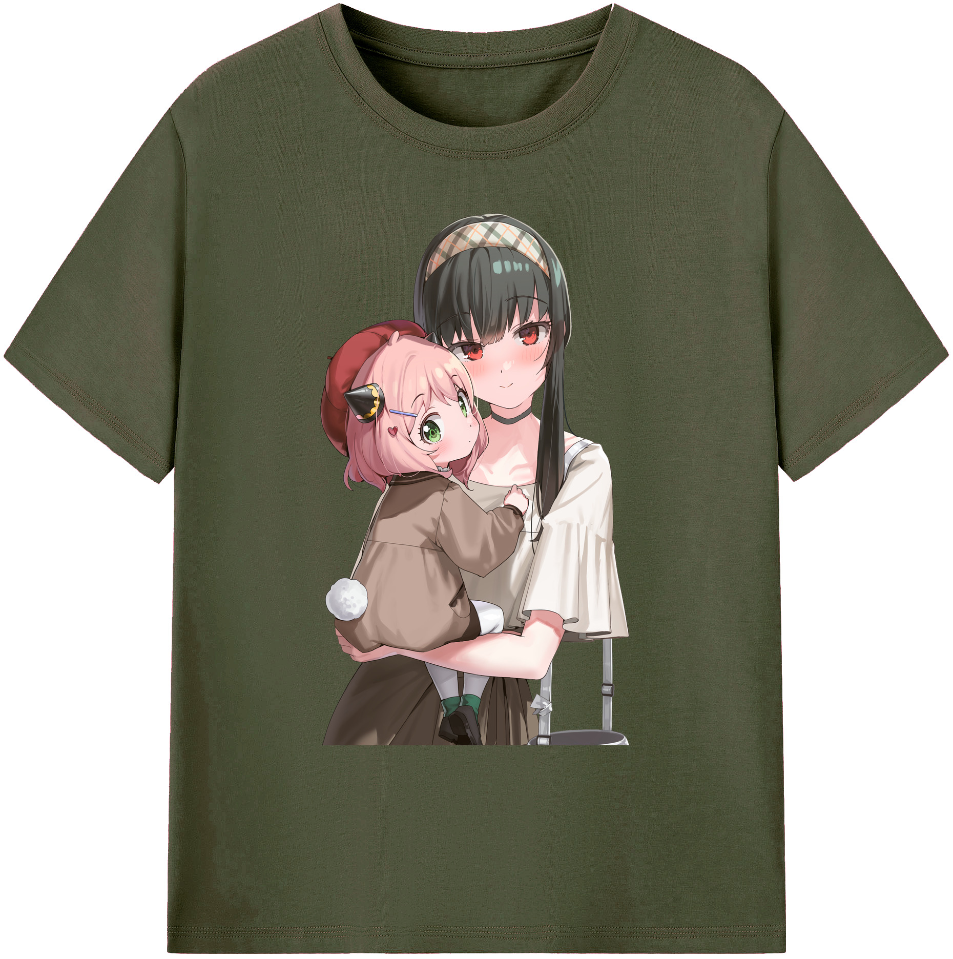 （画像用） SPY×FAMILY间谍家家酒 綿100％ メンズ半袖Tシャツ｜肌触りやわらか＆通気性